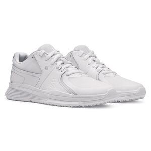 CONDOR WOMENS White Comfortable Durable Slip Resistant Metal Free Trainer S 5.5